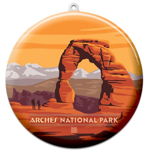 Arches Suncatcher Ornament